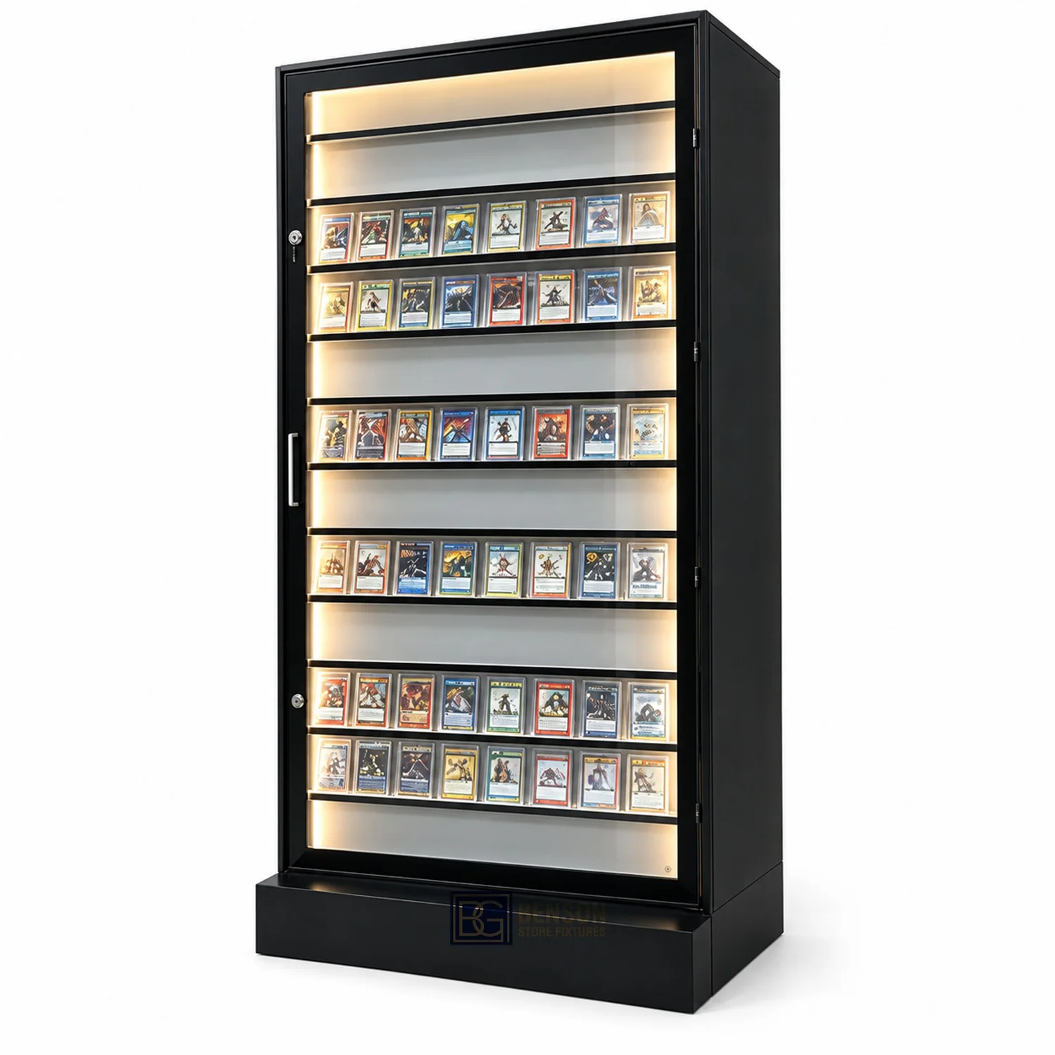PSA Card Display Rack — individual fixture reference