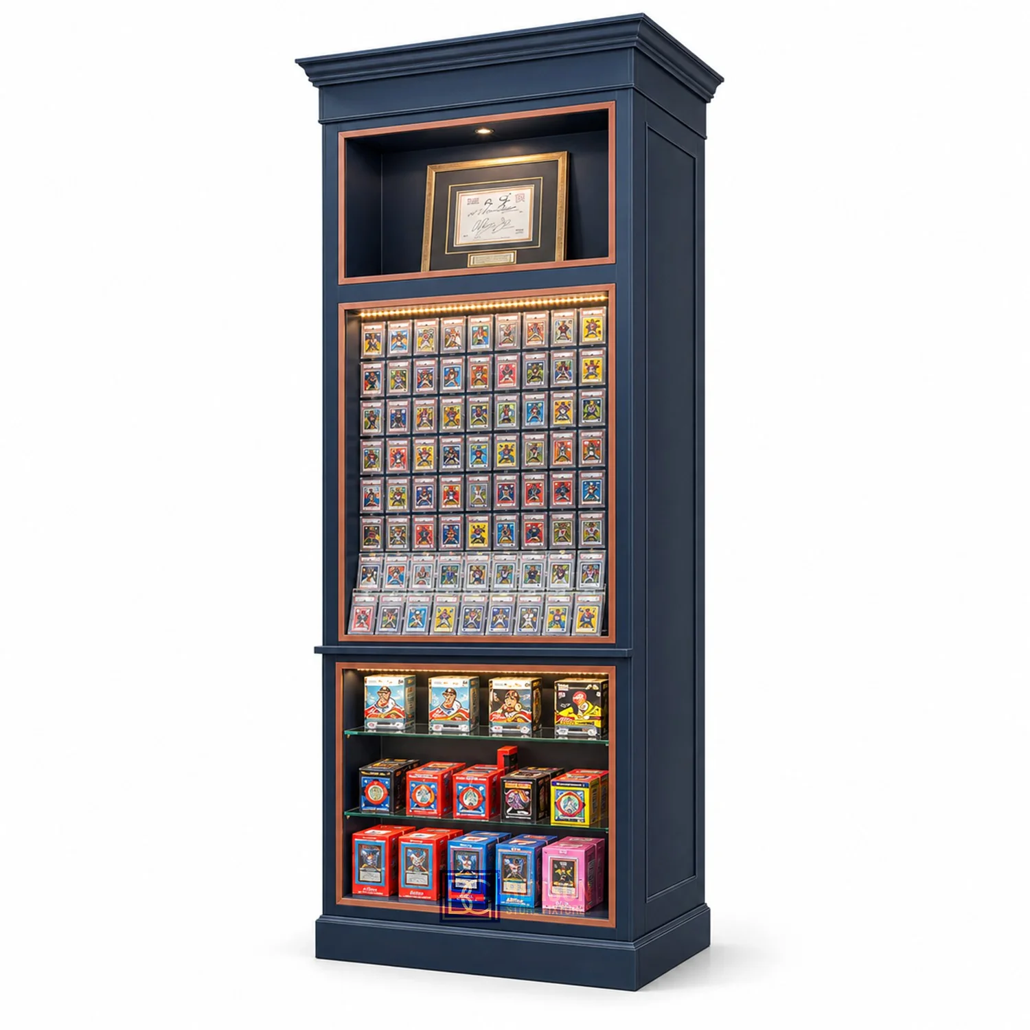 Booster Box UV Protected Display Case — individual fixture reference