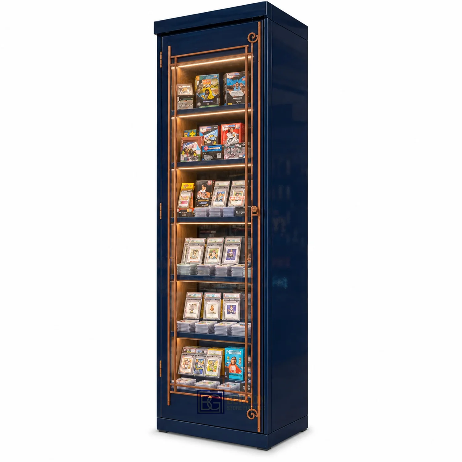Booster Box Counter Display — individual fixture reference